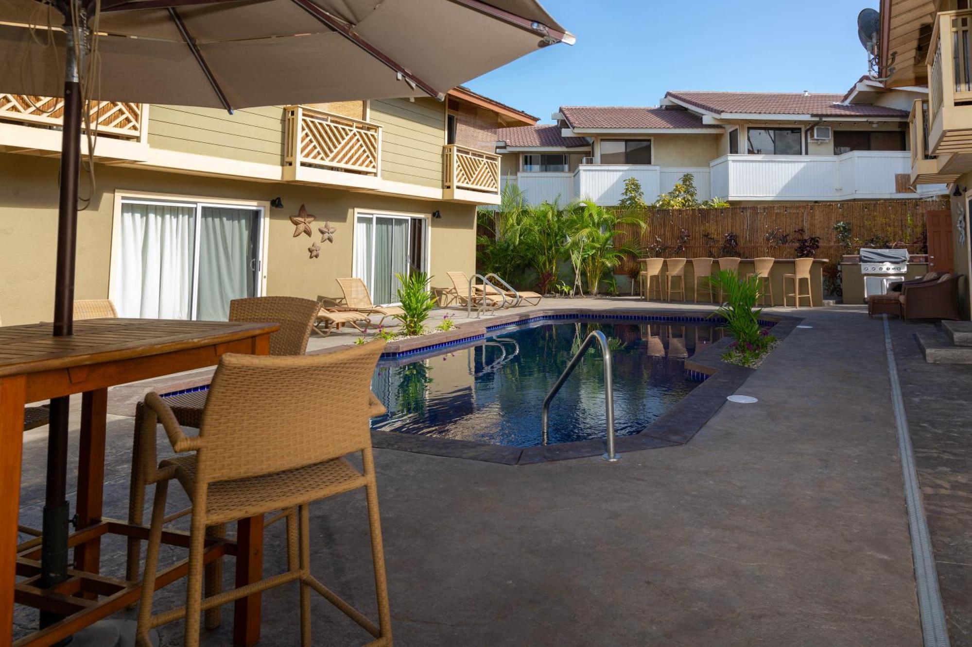 Bamboo Suite, 1 Bedroom, Sleeps 4, Pool & Bbq, Pre-Renovation Summer Sale คิเฮอิ ภายนอก รูปภาพ