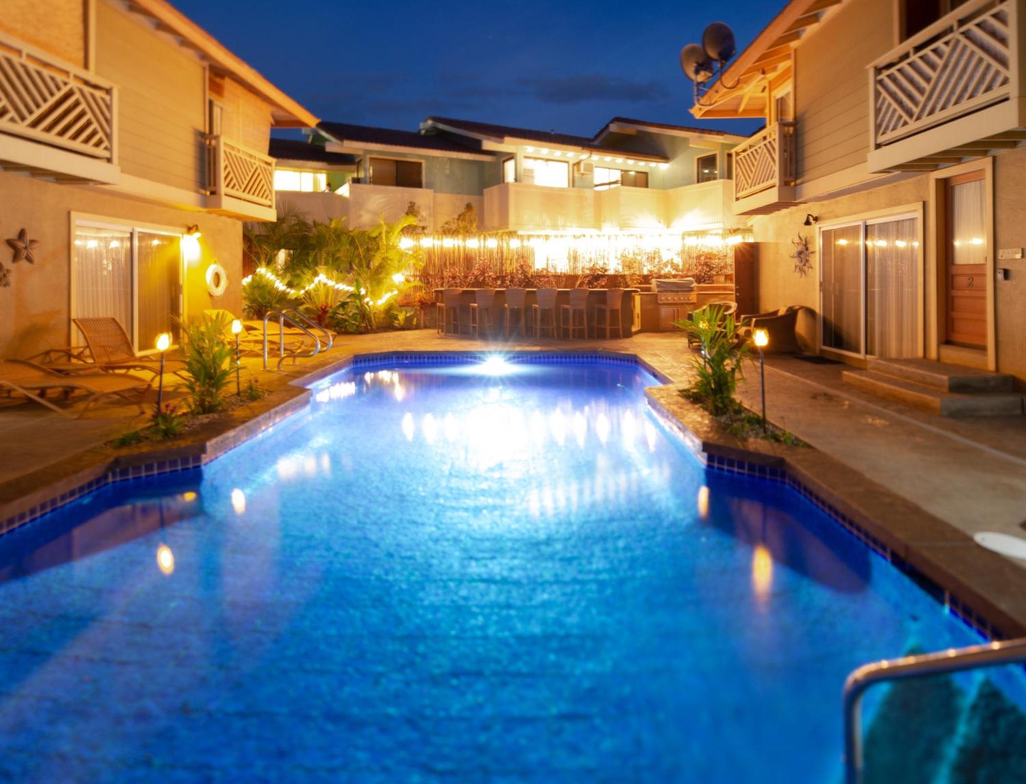 Bamboo Suite, 1 Bedroom, Sleeps 4, Pool & Bbq, Pre-Renovation Summer Sale คิเฮอิ ภายนอก รูปภาพ